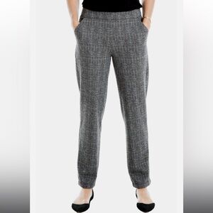 Max Studio Black and White Checkered Pants
